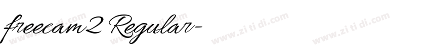 freecam2 Regular字体转换 freecam2 Regular字体转换